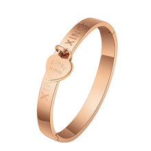 Bracelets Watches Famous Creative Luxury Women Rose Gold Sliver Rhinestone Crystal Love Bangle Watch And Bracelet Set 593 EF8