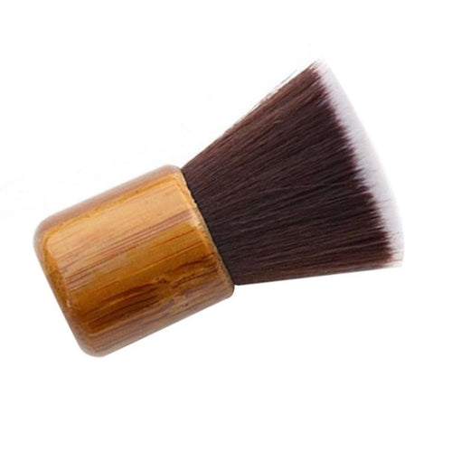 Makeup BrushesAirbuki Bamboo Powder Foundation Brush Contour Make Up Flat Kabuki Kit Pinceis Maquiagem EF8
