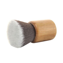 Makeup BrushesAirbuki Bamboo Powder Foundation Brush Contour Make Up Flat Kabuki Kit Pinceis Maquiagem EF8