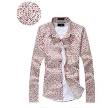 Men Shirt Fashion Mens Casual Button Down Slim Fit Long Sleeve Formal Dress Shirts EF8