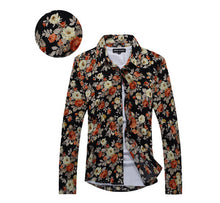 Men Shirt Fashion Mens Casual Button Down Slim Fit Long Sleeve Formal Dress Shirts EF8