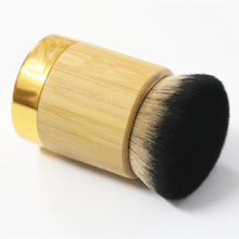 makeup brushesairbuki bamboo powder foundation brush contour make up flat kabuki kit pinceis EF8