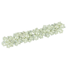 Bridal Hair Jewelry Romantic Hair White Pearl Crystal Bride Headdress Handmade Wedding Dress Accessories EF8