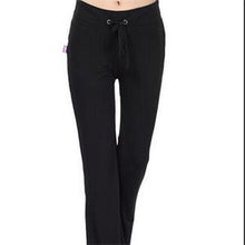 Bright Multicolor Pants Women Drawstring Loose Wide Leg Pants Women Solid Full Length Fitness Pants EF8