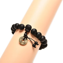 Buddhist Tibetan Decor Prayer beads Bracelet Bangle Wrist Ornament Wood Buddha Beads men Jewelry Religion Charm Buddhist Tibet EF8