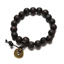 Buddhist Tibetan Decor Prayer beads Bracelet Bangle Wrist Ornament Wood Buddha Beads men Jewelry Religion Charm Buddhist Tibet EF8