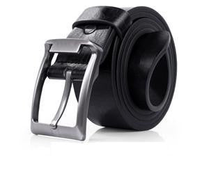 Business Casual First Layer Pin Buckle Belt Waistb  Men's PU Leather Cowskin Belt EF8