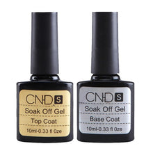 CNHIDS 2pc Top coat Base coat Uv Gel Nail Polish Primer untuk dekorasi Nail Art Manicure For 's Nail Art EF8
