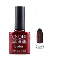 CNHIDS Nail Gel Polish UV LED Shining Colorful 24 colors10ML Long lasting soak off Varnish Manicure Nail Art Makeup Tool EF8