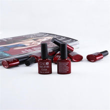 CNHIDS Nail Gel Polish UV LED Shining Colorful 24 colors10ML Long lasting soak off Varnish Manicure Nail Art Makeup Tool EF8