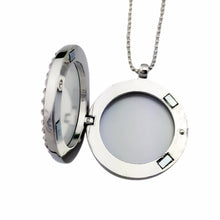 Can Open Memory Living Magnet Glass Floating Locket Pendant Necklace For Women Fine Jewelry S 4 Colors Women Necklace EF8