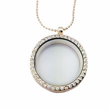 Can Open Memory Living Magnet Glass Floating Locket Pendant Necklace For Women Fine Jewelry S 4 Colors Women Necklace EF8