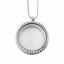 Can Open Memory Living Magnet Glass Floating Locket Pendant Necklace For Women Fine Jewelry S 4 Colors Women Necklace EF8