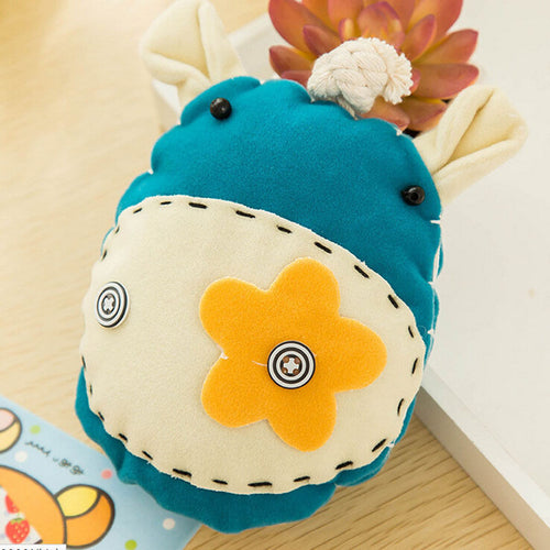 Cartoon Keyring Bag Keychain H bag Holder Key Ring Storage Cover s EF8