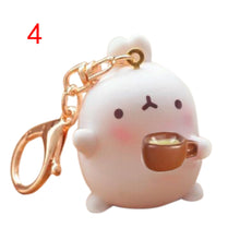 Cartoon Otato Bunny Decor Fat Rabbit Keychain Keyring Bag Gift Pendant Key Chain EF8