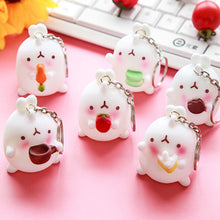 Cartoon Otato Bunny Decor Fat Rabbit Keychain Keyring Bag Gift Pendant Key Chain EF8