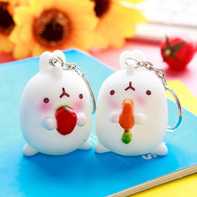 Cartoon Otato Bunny Decor Fat Rabbit Keychain Keyring Bag Gift Pendant Key Chain EF8