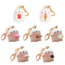 Cartoon Otato Bunny Decor Fat Rabbit Keychain Keyring Bag Gift Pendant Key Chain EF8