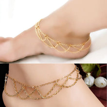 Charm Gold Anklets For Women Ankle Bracelet Chain Boho Tassel Foot Chain Anklets Foot Jewelry S  EF8