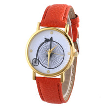 Watches For Women Vogue wheels Print Quartz Watch Men Dress Hour Clock Relogio Feminino Montre EF8