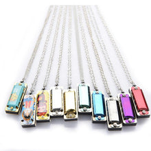 Children's Funny Toy Portable Mini 4 Hole 8 Tone Harmonica R om Color Musical Instrument Educational Music Toy Kids Gifts EF8