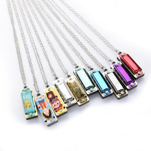 Children's Funny Toy Portable Mini 4 Hole 8 Tone Harmonica R om Color Musical Instrument Educational Music Toy Kids Gifts EF8