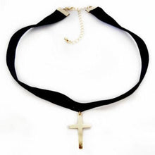 Choker Necklace Velvet Cross Chain Ribbon For Sailor Moon Cosplay Jewelry EF8