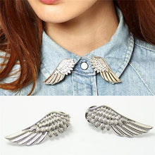 Collar Pin Brooch Pin Brooches BroochPin for Women S Trendy Stylish Punk Wings Style EF8