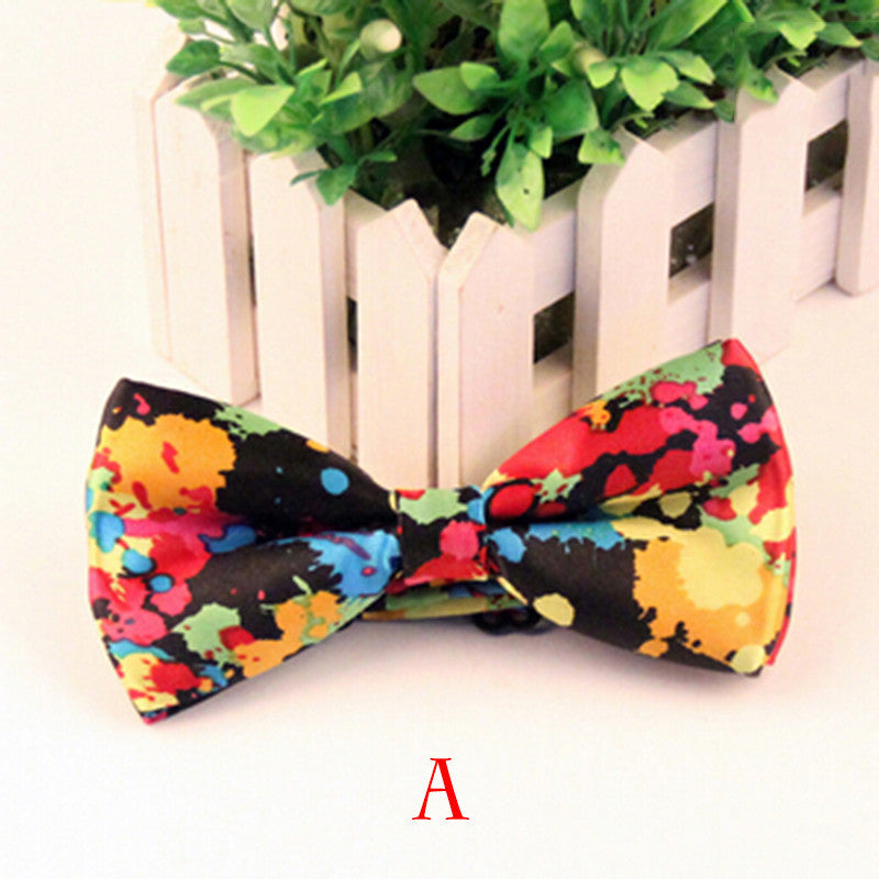 Colorful Classic Novelty Men Women Adjustable Tuxedo Bowtie Wedding Feast Banquet Bow Tie Party Ball Dance Necktie EF8