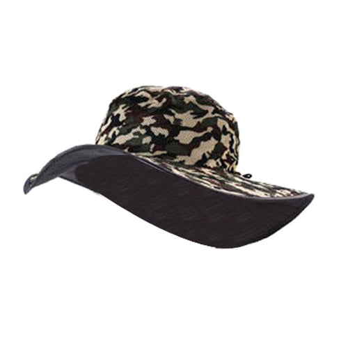 Creative Both Sides Using Two-tone Sunscreen Hat Large Brim Camouflage Bucket Hat Fishing Hat Tops Hats ing EF8