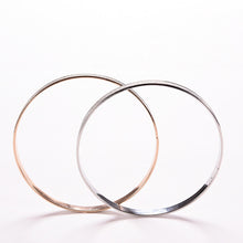 Cuff Bling Lady Gift Bracelets Bangles Trendy Women's Charm Double circle matte Bangle Wristb  Bracelet EF8