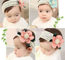 Cute Baby Infant Girl's Headb  Flower Bow Hairb  Clothing Cute Hair Accessories  EF8