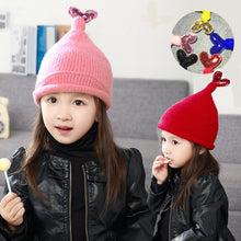 Cute CottTrendy Baby Chilren Beanie Hat Cap Warm Cute Kids Boys Girls Toddler Knitted Hats Caps Toddler bonnet enfant EF8