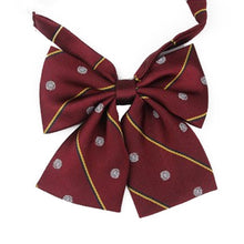 Cute Crown Collar Flower Adjustable Bow Tie Students Plaid Japanese Uniform Bow Tie Women's Butterflies Neck Tie Cravat EF8