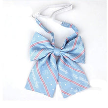 Cute Crown Collar Flower Adjustable Bow Tie Students Plaid Japanese Uniform Bow Tie Women's Butterflies Neck Tie Cravat EF8