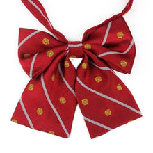 Cute Crown Collar Flower Adjustable Bow Tie Students Plaid Japanese Uniform Bow Tie Women's Butterflies Neck Tie Cravat EF8