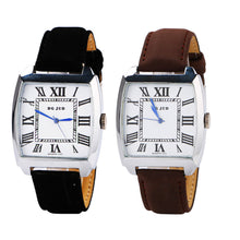Relogio Feminino Quartz Watch Peugeot Women's Roman Numeral Dial with Interchangeable Leather Bands Watch Gift Set EF8
