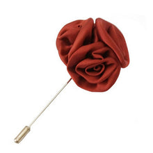Daisy H made Boutonniere Stick Brooch PinWedding Bridegroom Lapel Pin Rose Men's Suits Flower Brooches EF8