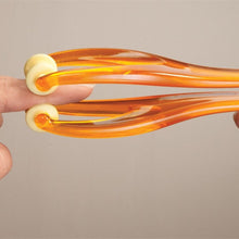 Delicate 2 Rollers Elastic Handle Relax Finger Joints Hand Massager Blood Circulation Massage Tool for Lover Parents EF8