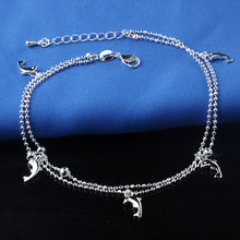 Dolphin Chain Anklet Bracelet S al Beach Foot Jewelry For Women Girl EF8