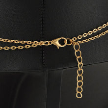 Double Layer Bar Stick Necklace   Pendant Simple Metal Gold Layered Tassels Pendant Long Necklace EF8