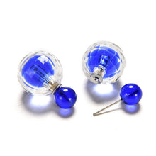 Double Side Ball Earring For Women 12 Colors Brincos Women Stud Earrings Jewelry s EF8