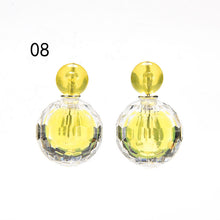 Double Side Ball Earring For Women 12 Colors Brincos Women Stud Earrings Jewelry s EF8