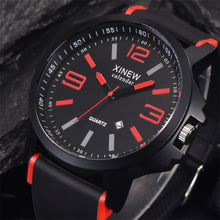 Durable XItop mens watches Fashion Men's Stainless Steel Luxury Sport Date Analog Quartz Wrist Watch Relogio Masculino EF8