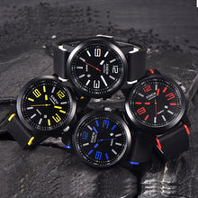 Durable XItop mens watches Fashion Men's Stainless Steel Luxury Sport Date Analog Quartz Wrist Watch Relogio Masculino EF8