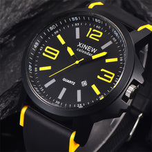 Durable XItop mens watches Fashion Men's Stainless Steel Luxury Sport Date Analog Quartz Wrist Watch Relogio Masculino EF8