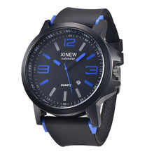 Durable XItop mens watches Fashion Men's Stainless Steel Luxury Sport Date Analog Quartz Wrist Watch Relogio Masculino EF8