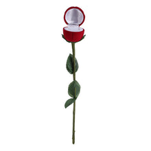 Earrings Storage Display Holder Jewelry Gift Box For Earrings Rings s 3D Red Rose Jewelry Box Wedding Ring Gift Case EF8