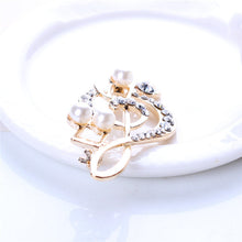 Elegant Music Note High-Grade Lovely Crystal Brooch Jewelry Rhinestone Pin  EF8