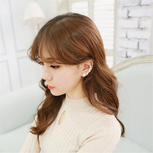 Elegant Simulated Pearl Ear Cuff Piercing Clip Fine Jewelry For Women Ear Cuff Wrap Earrings  EF8